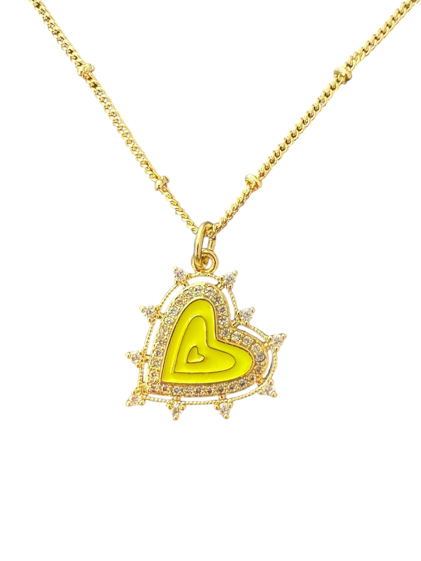 Lerac Necklace (Yellow)