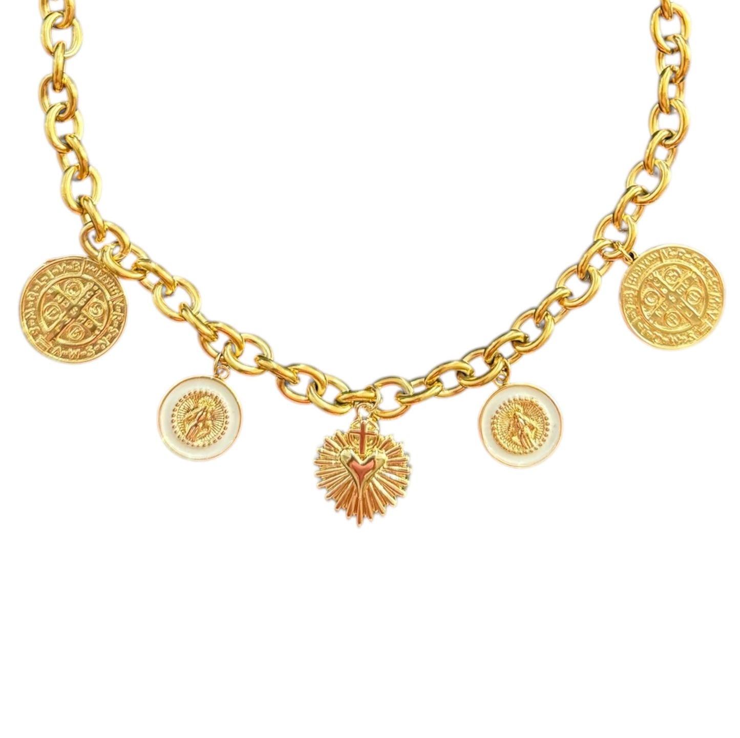 Engels Necklace (White)