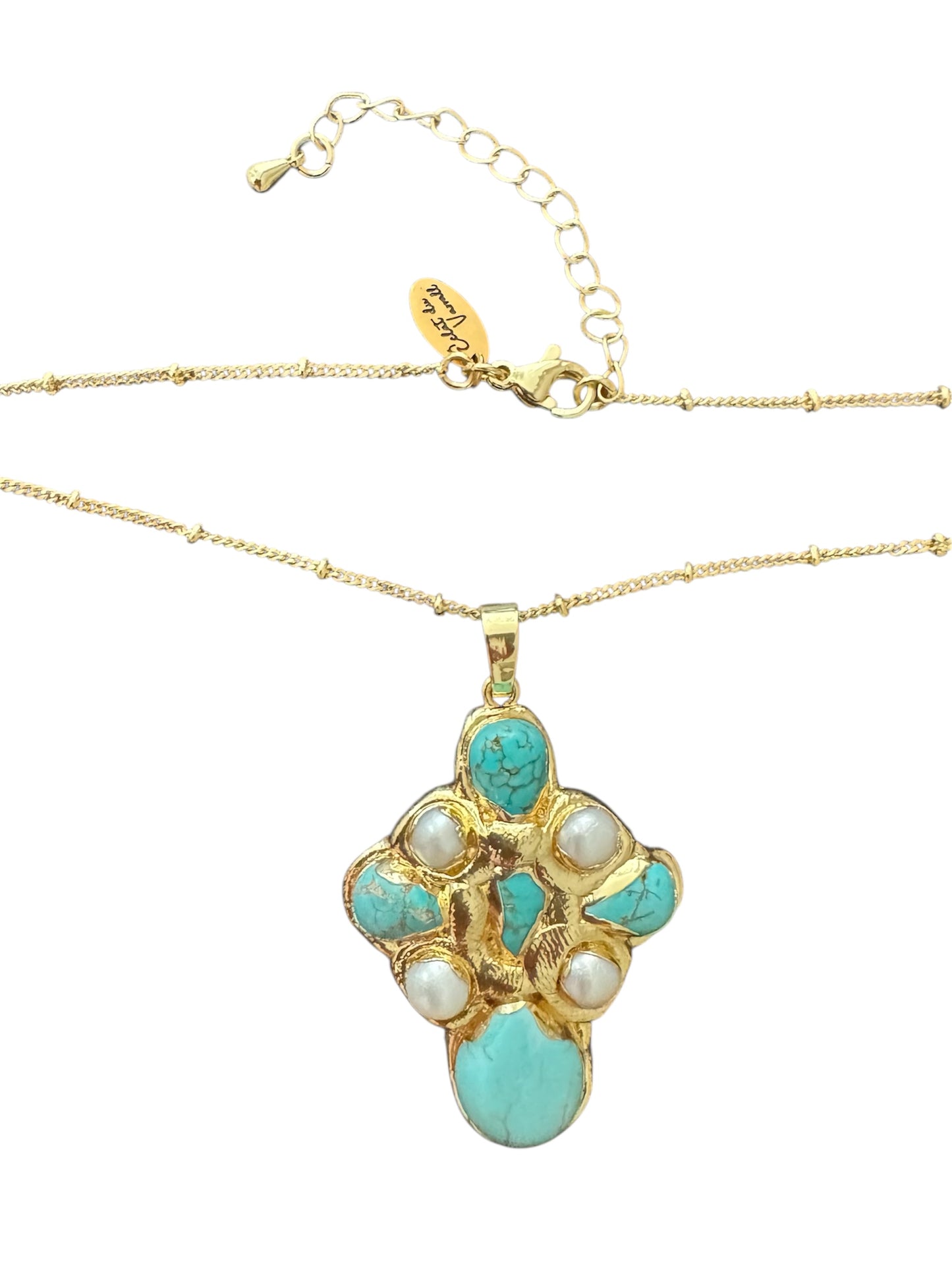 Kolbie Necklace (Turquoise)