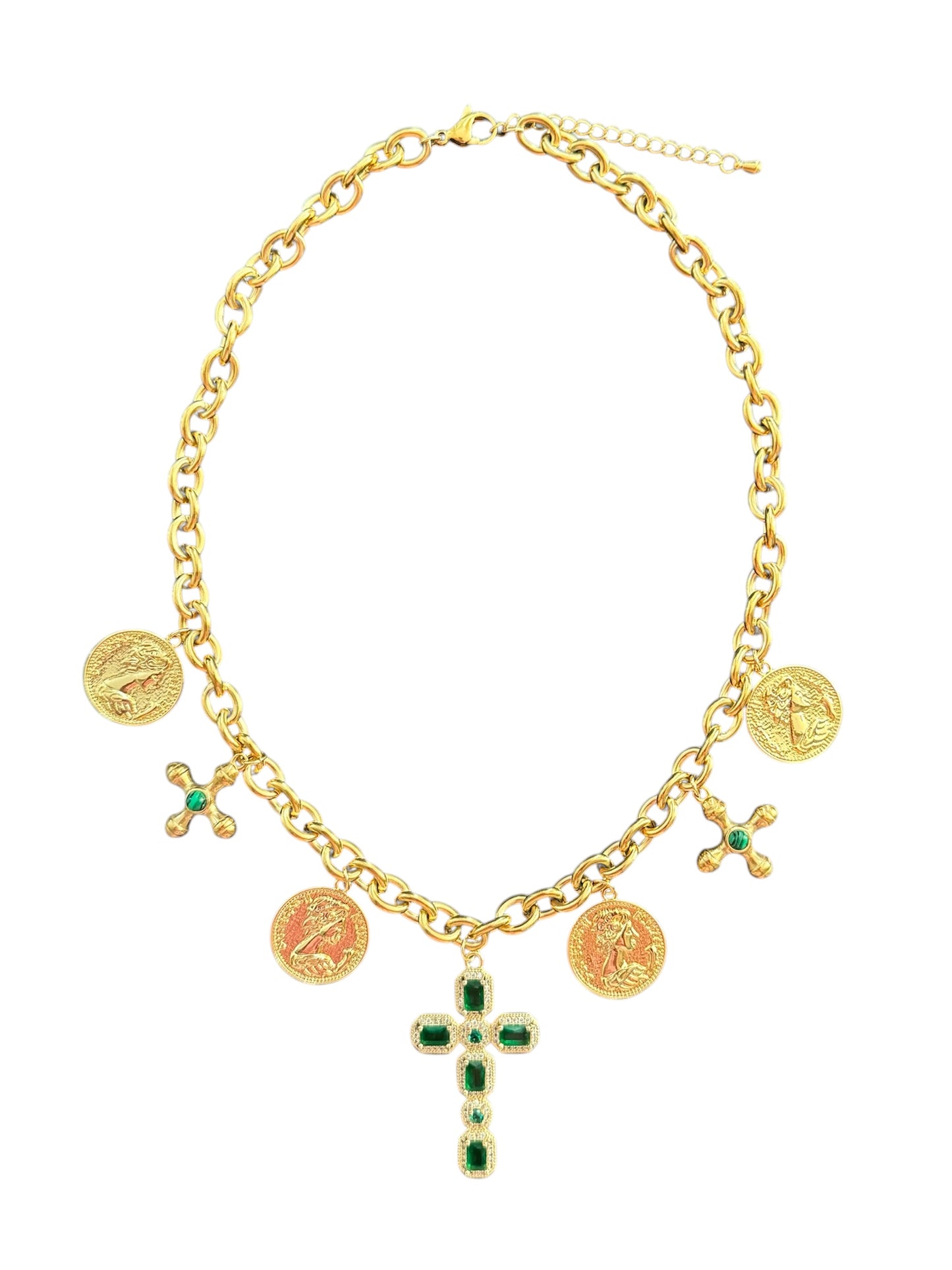 Emerson Necklace (Green)