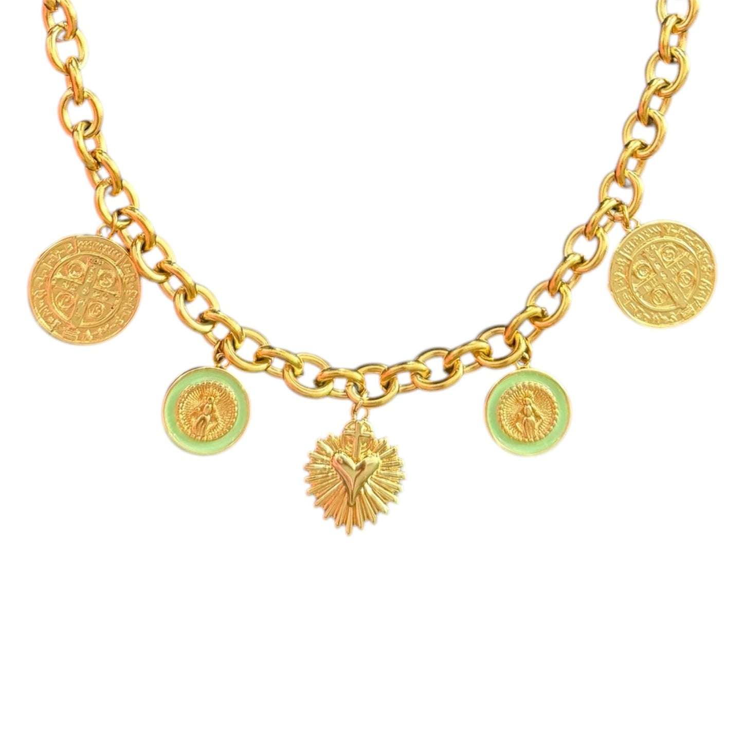 Engels Necklace (Green)