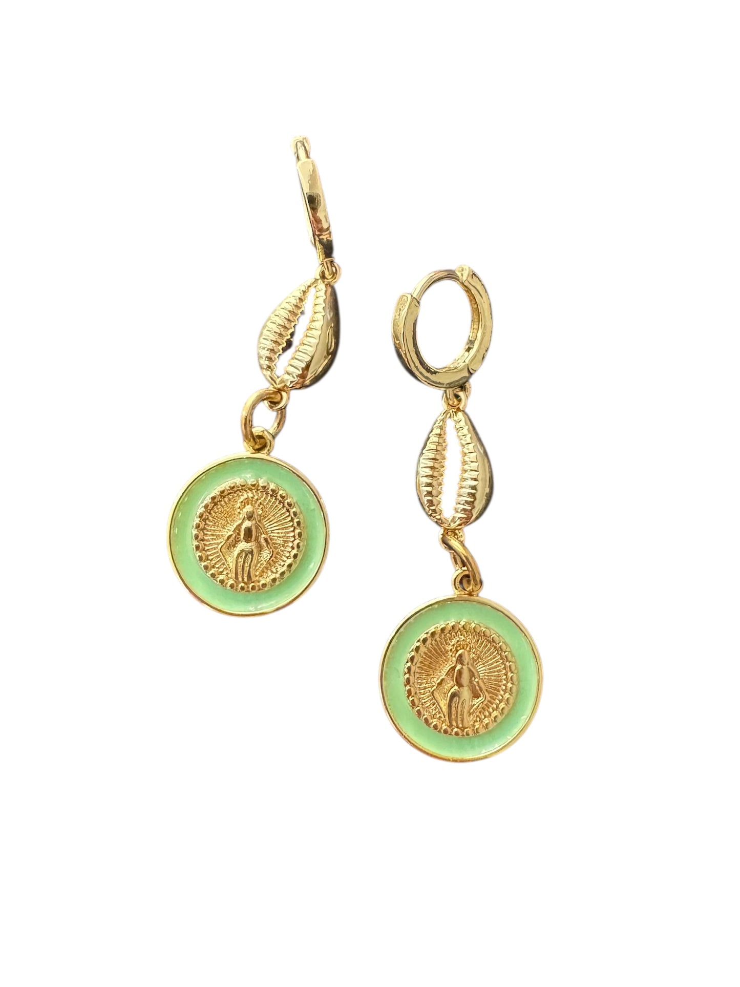 Astell Earrings (Green)