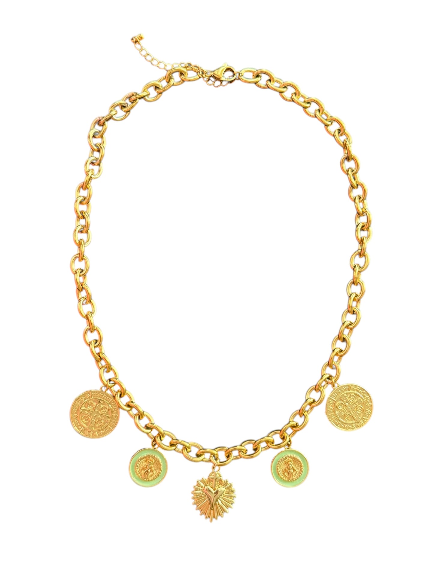 Engels Necklace (Green)