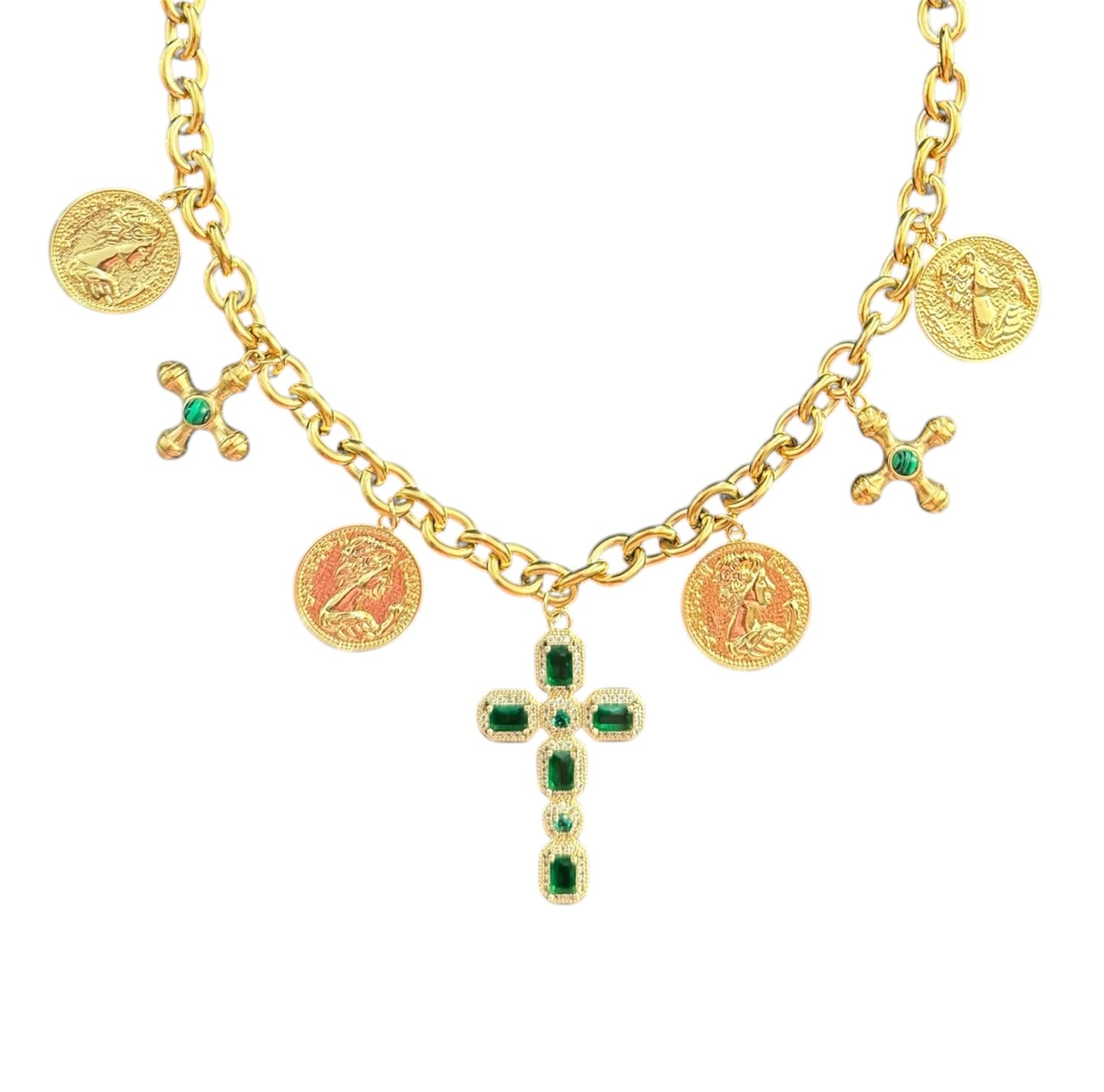 Emerson Necklace (Green)