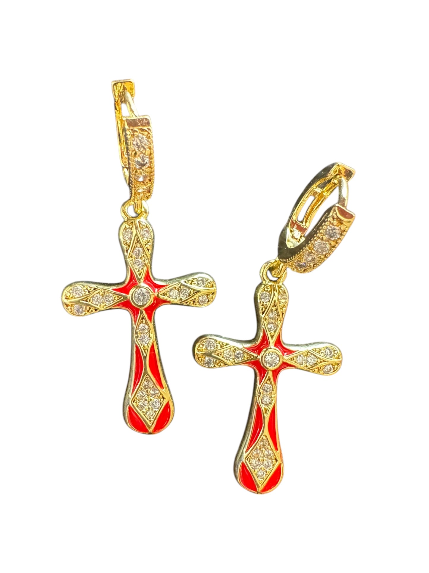 Hermes Earrings (Red)