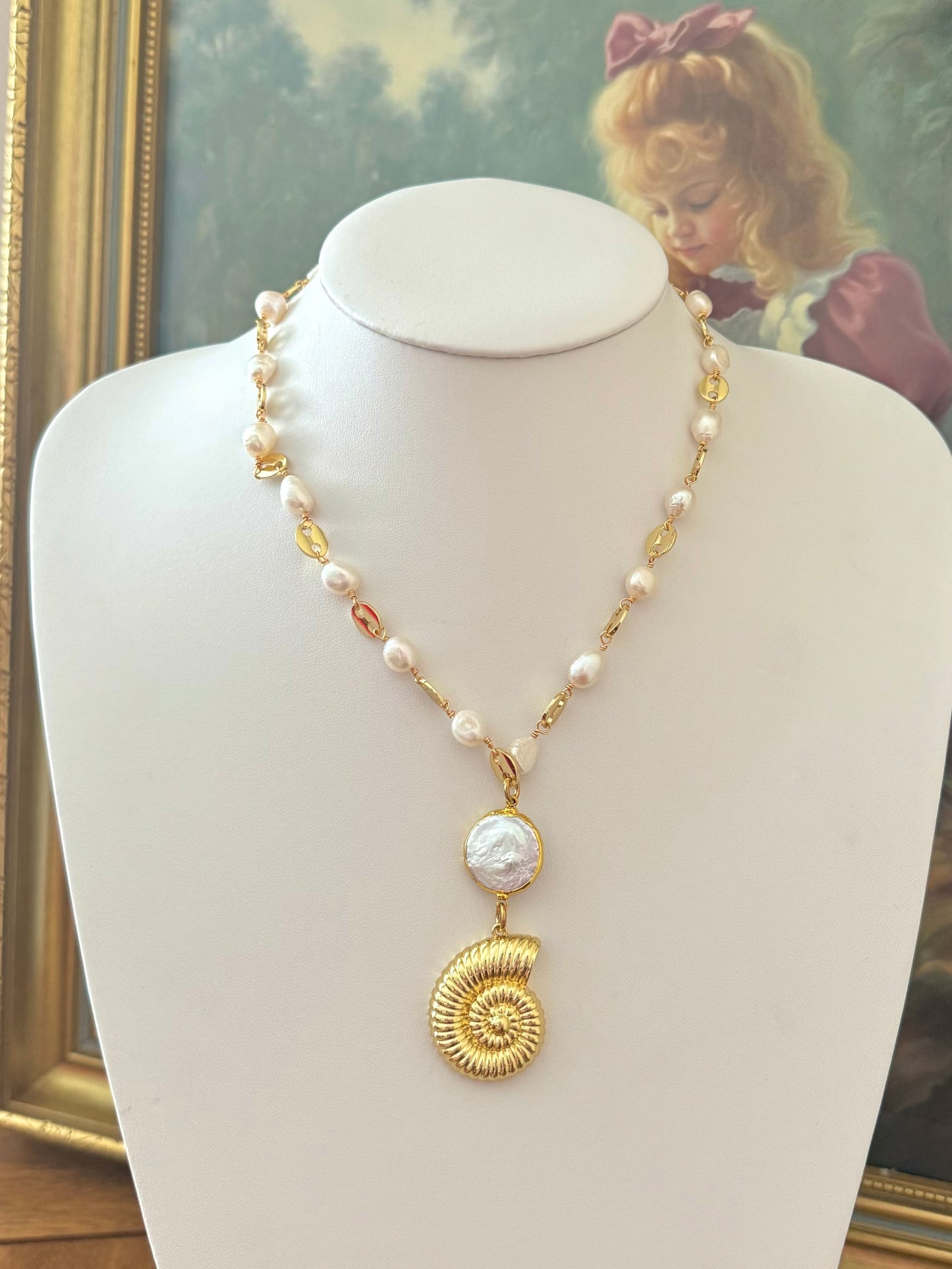 Ammonite Lao Necklace
