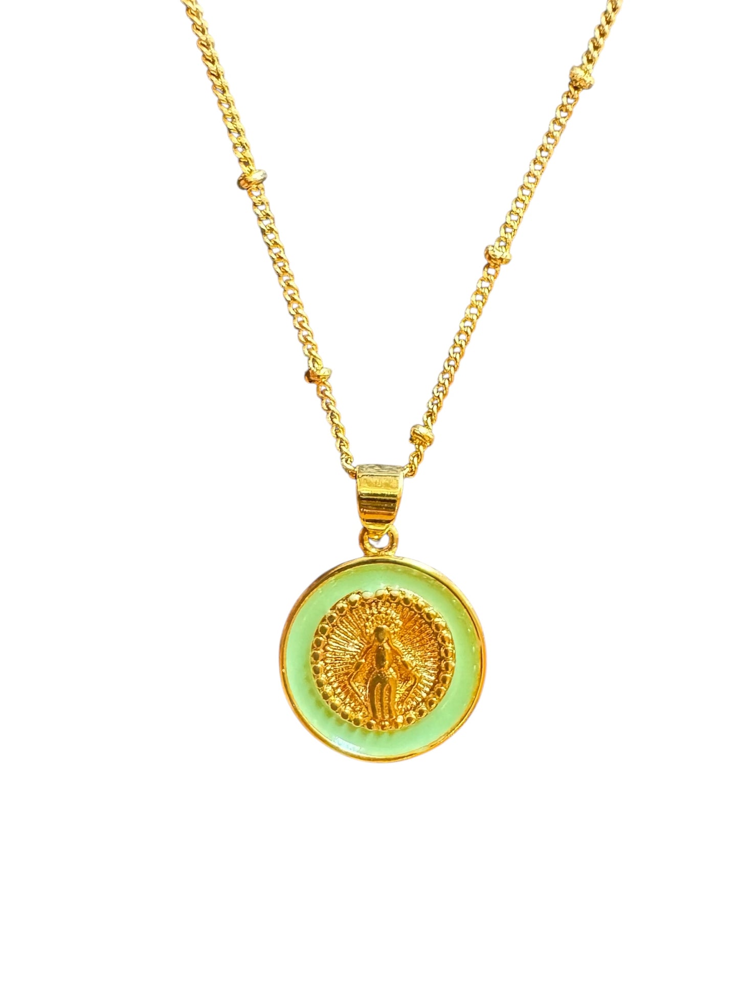 Apollo Green Necklace