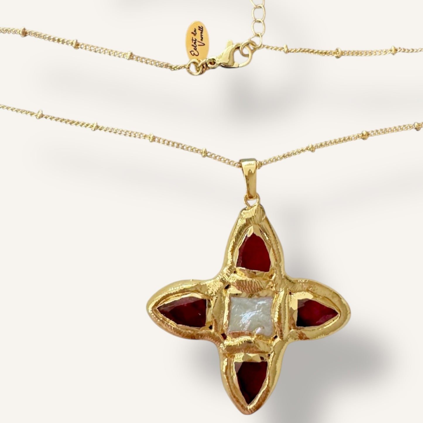 Descartes Necklace - Red