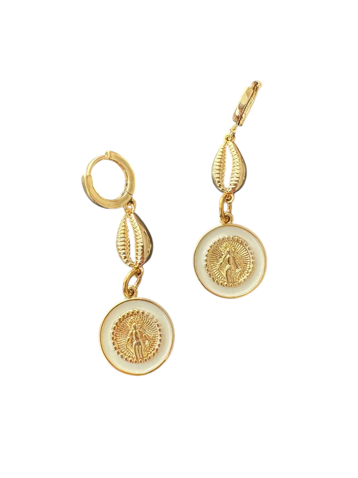 Astell Earrings (White)