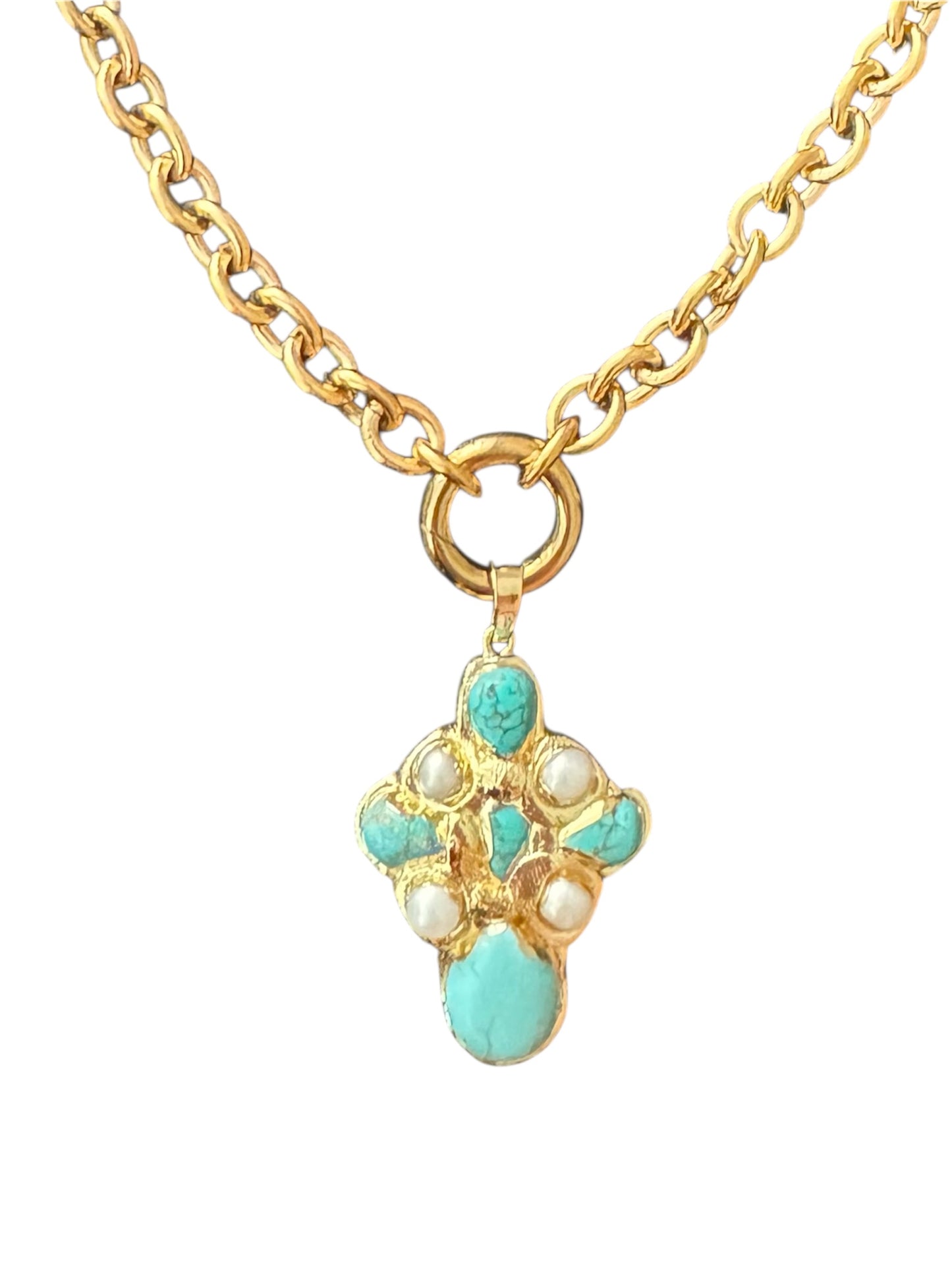 Ryler Necklace (Turquoise)