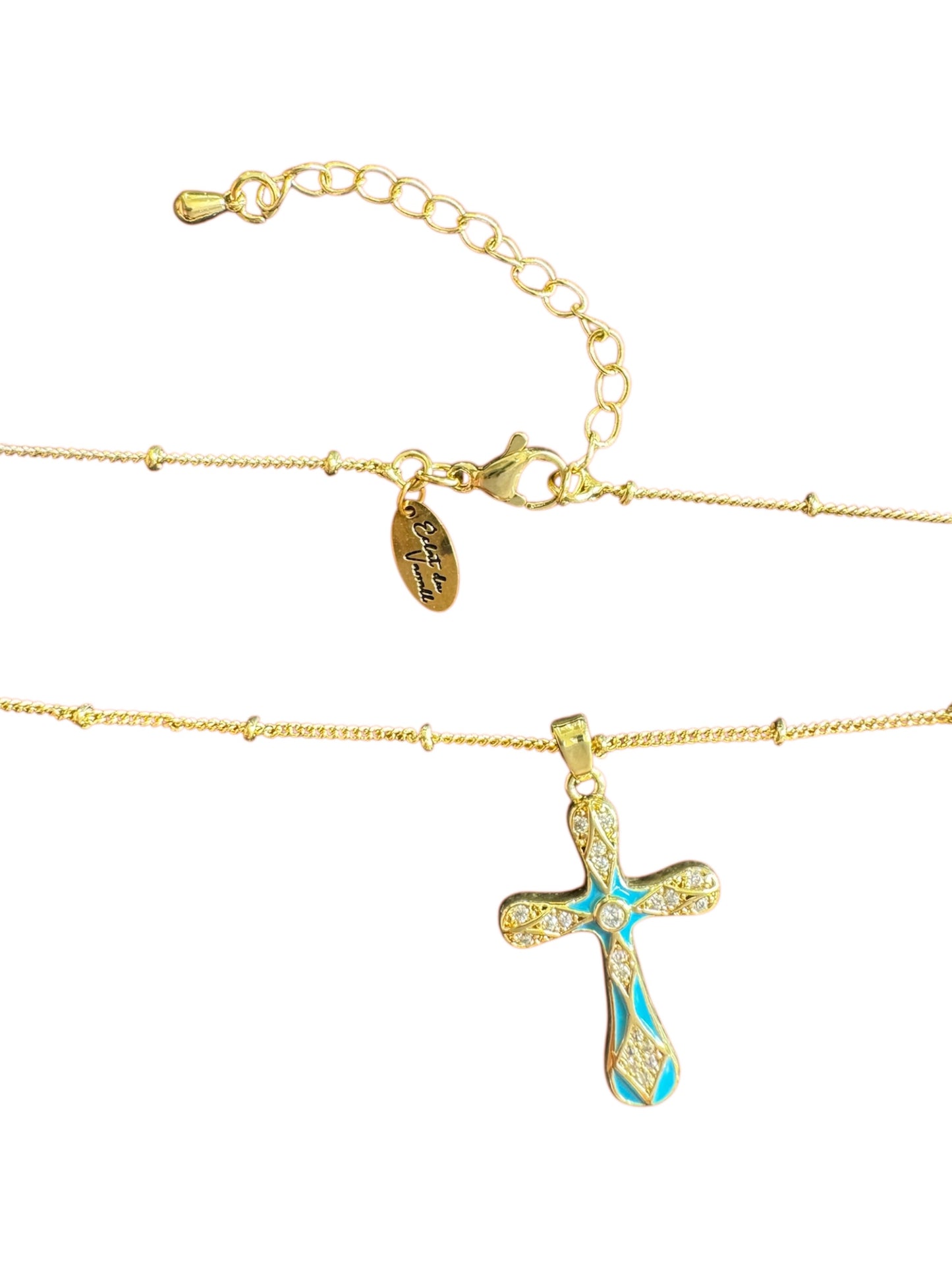 Hermes Blue Necklace