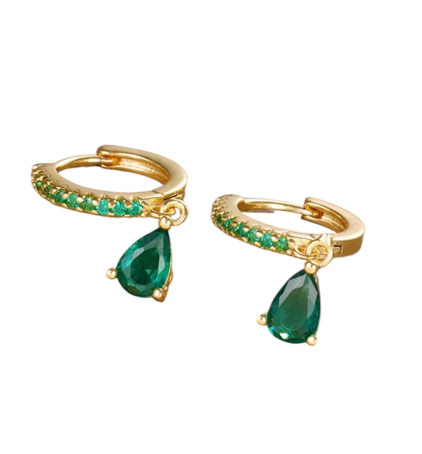 Hades Earrings (Green)