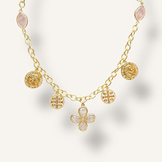 Avora Necklace - Pink
