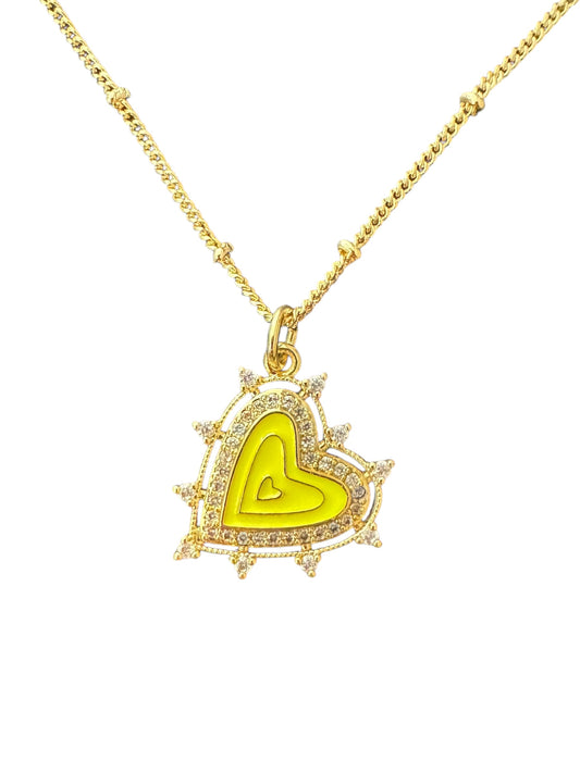 Lerac Necklace (Yellow)
