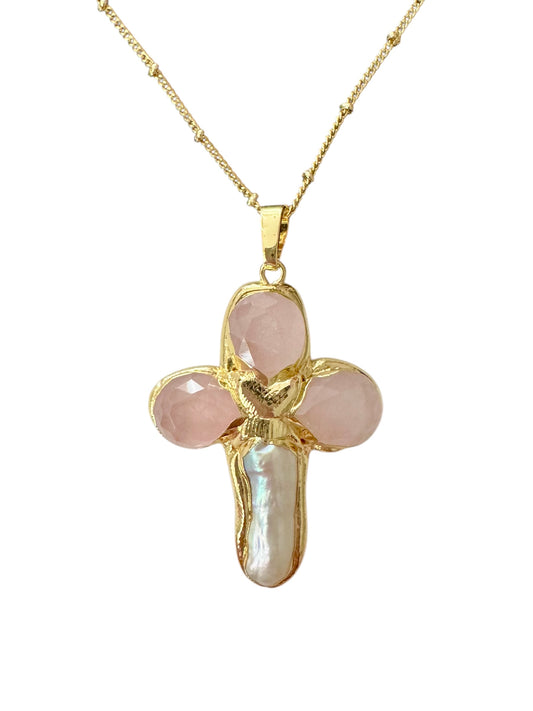 Mazzini Necklace (Pink)