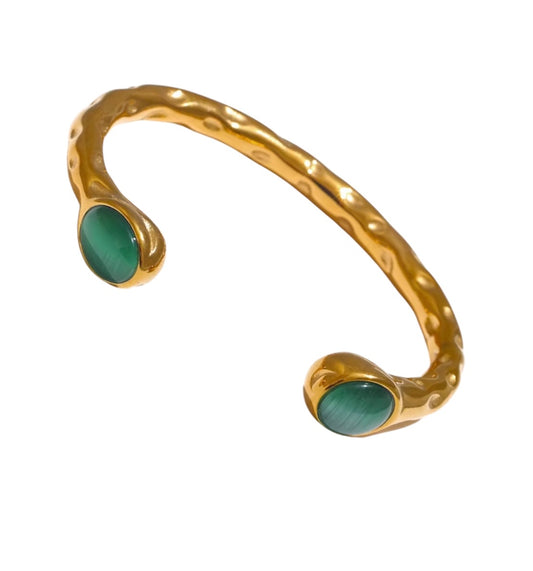 Tarpeia Bangle (Green)