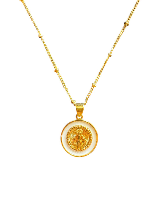 Apollo White Necklace