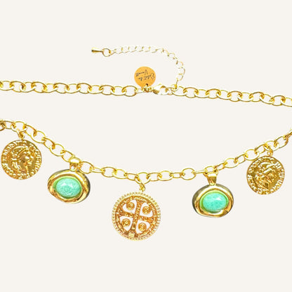 Avielle Necklace - Turquoise