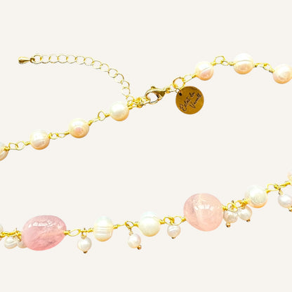 Odette Necklace - Pink