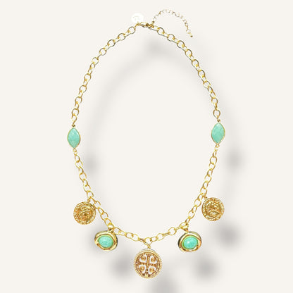 Avielle Necklace - Turquoise