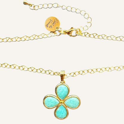 Éveline Necklace - Turquoise
