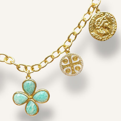 Avora Necklace - Turquoise