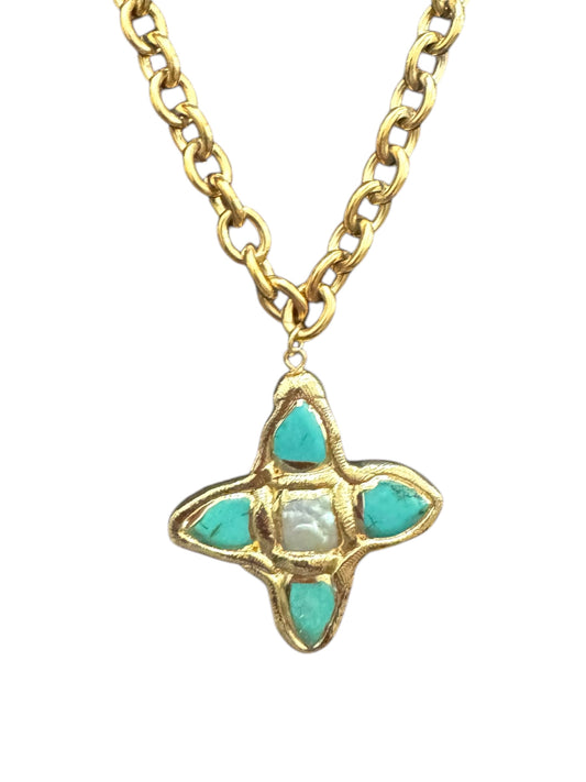 Descartes Necklace (Turquoise)