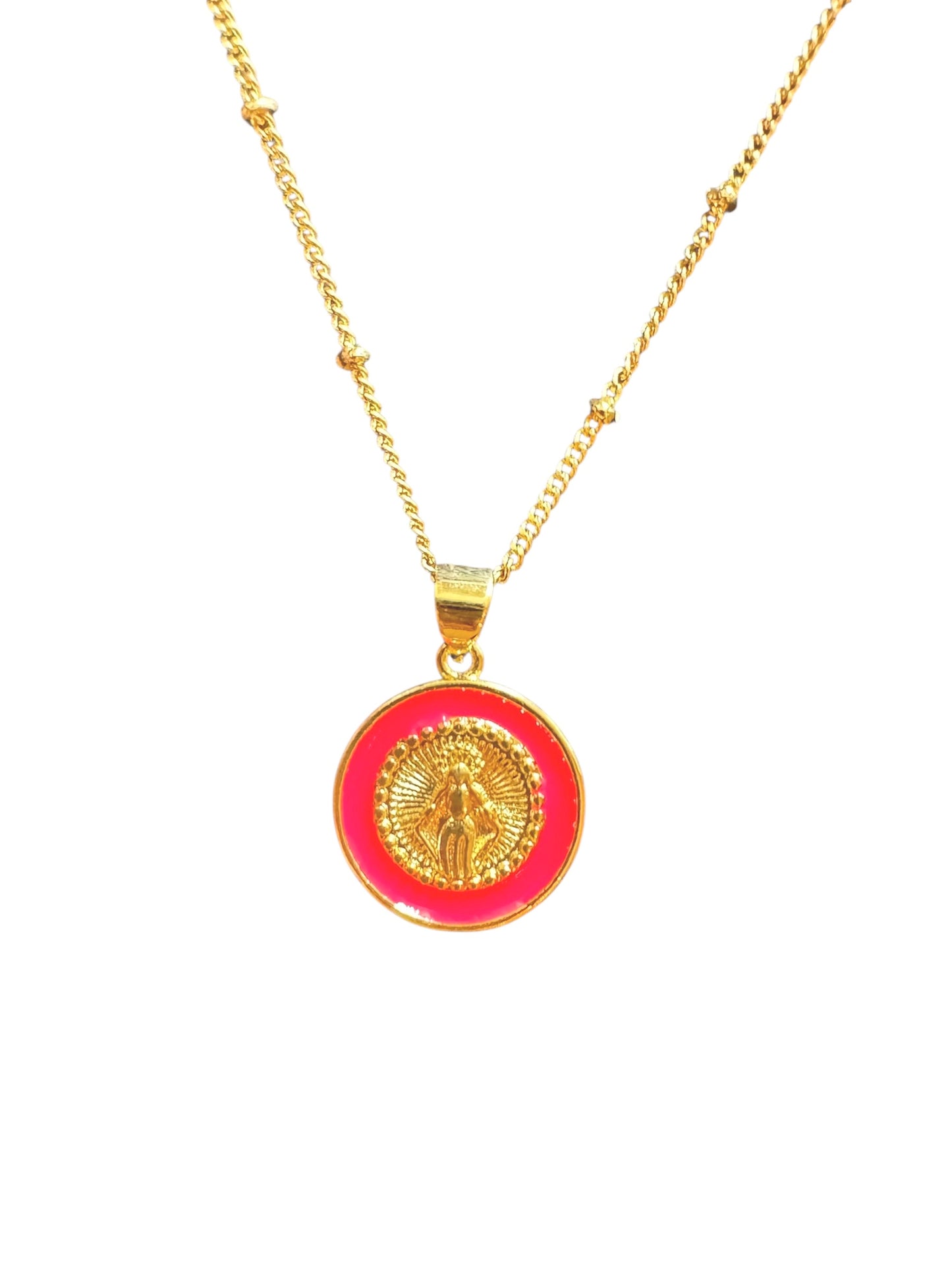 Apollo Rose Pink Necklace