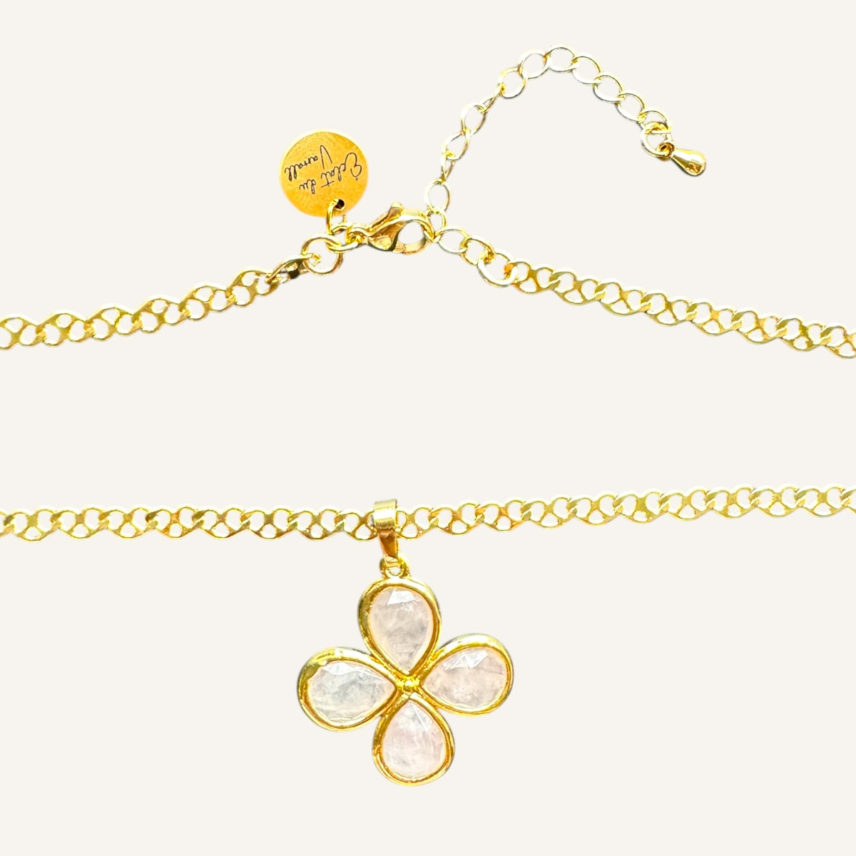 Éveline Necklace - Pink