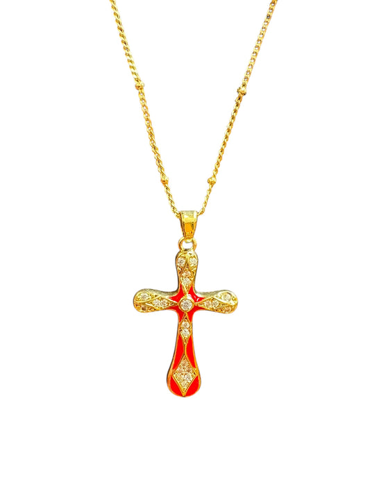 Hermes Red Necklace