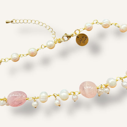Odette Necklace - Pink