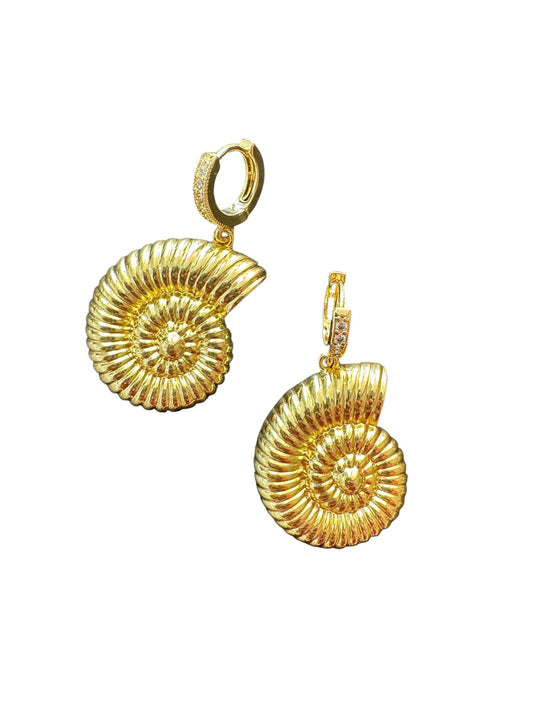 Ammonite Earrings