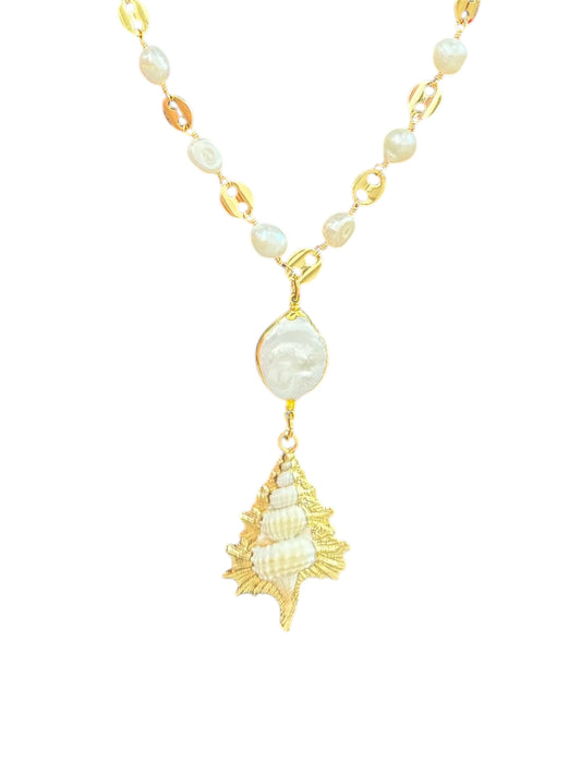 Shell Lao Necklace