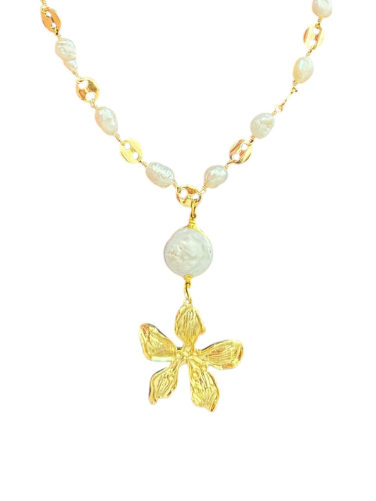 Plumeria Lao Necklace