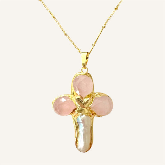 Mazzini Necklace - Pink