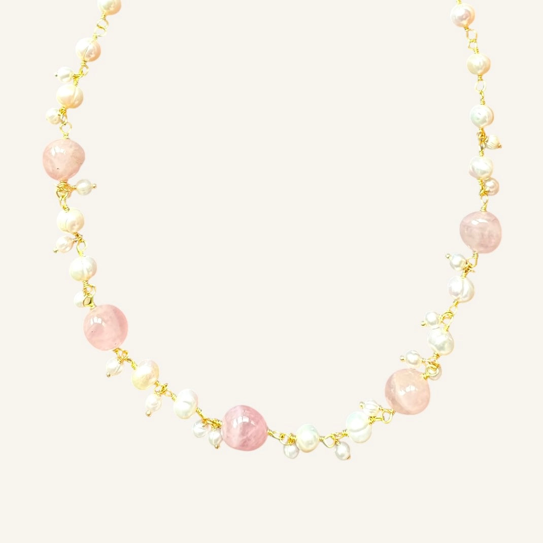 Odette Necklace - Pink