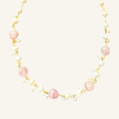 Odette Necklace - Pink