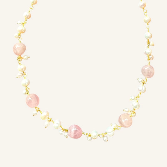 Odette Necklace - Pink