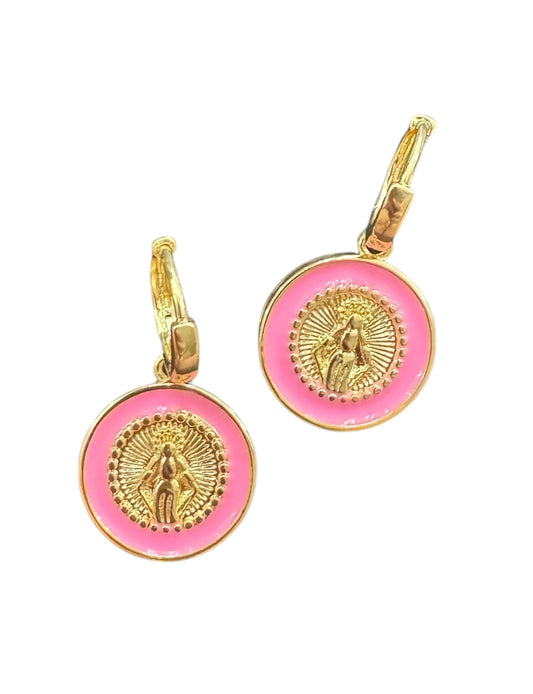 Apollo Earrings (Pink)