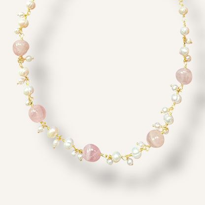 Odette Necklace - Pink