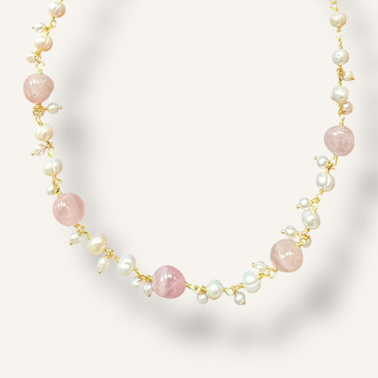 Odette Necklace - Pink