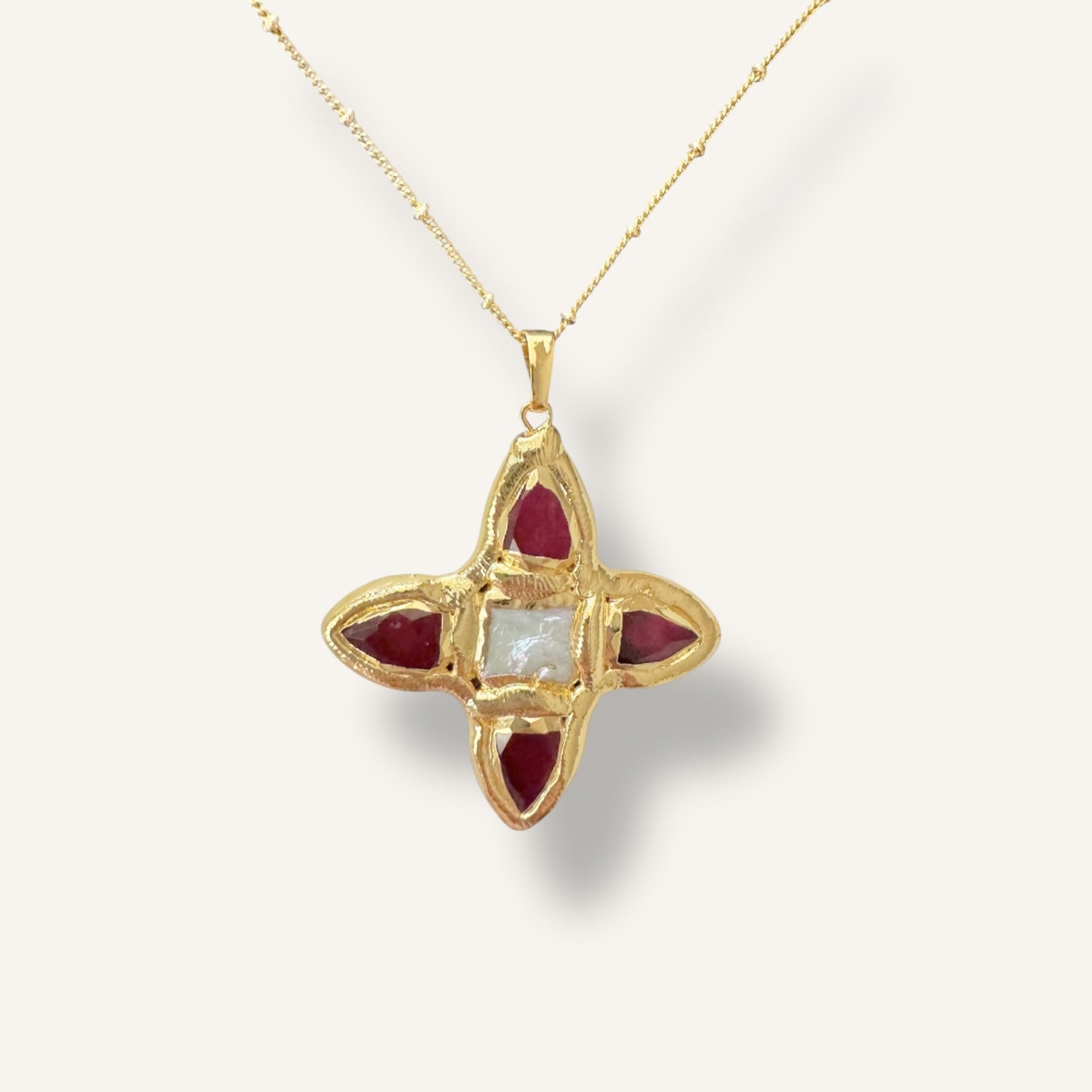 Descartes Necklace - Red