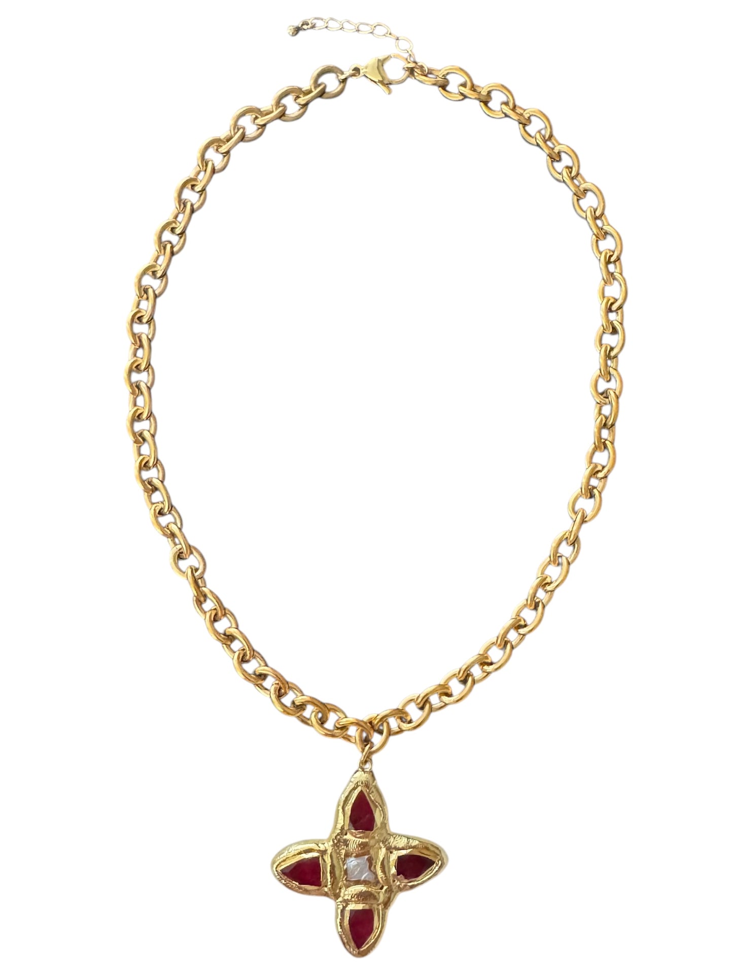 Descartes Necklace (Red)
