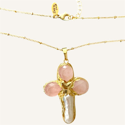 Mazzini Necklace - Pink