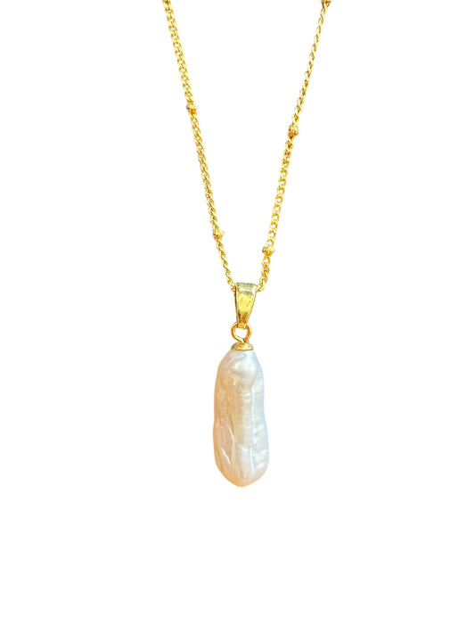 Pearl Biwa Necklace