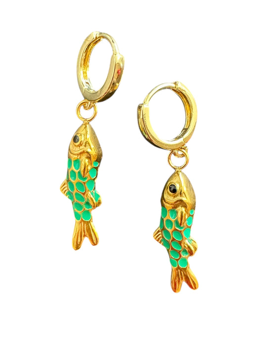 Pagani earrings (Green)