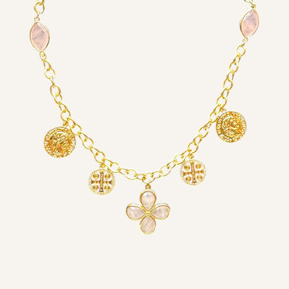 Avora Necklace - Pink
