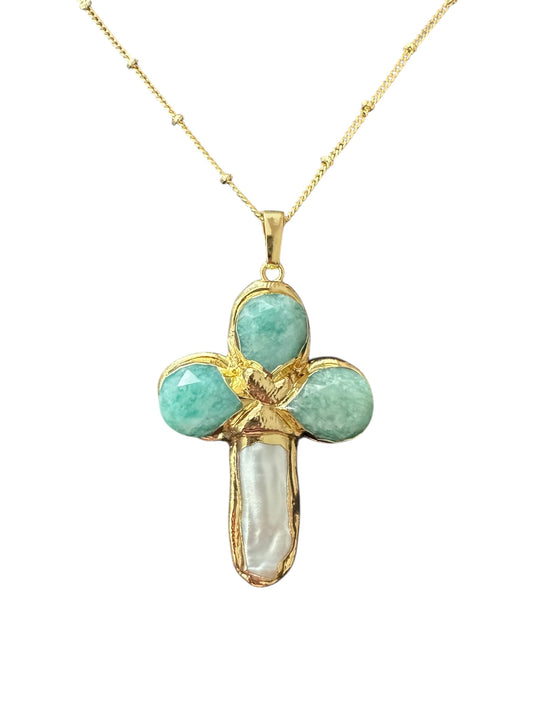 Mazzini Necklace (Turquoise)