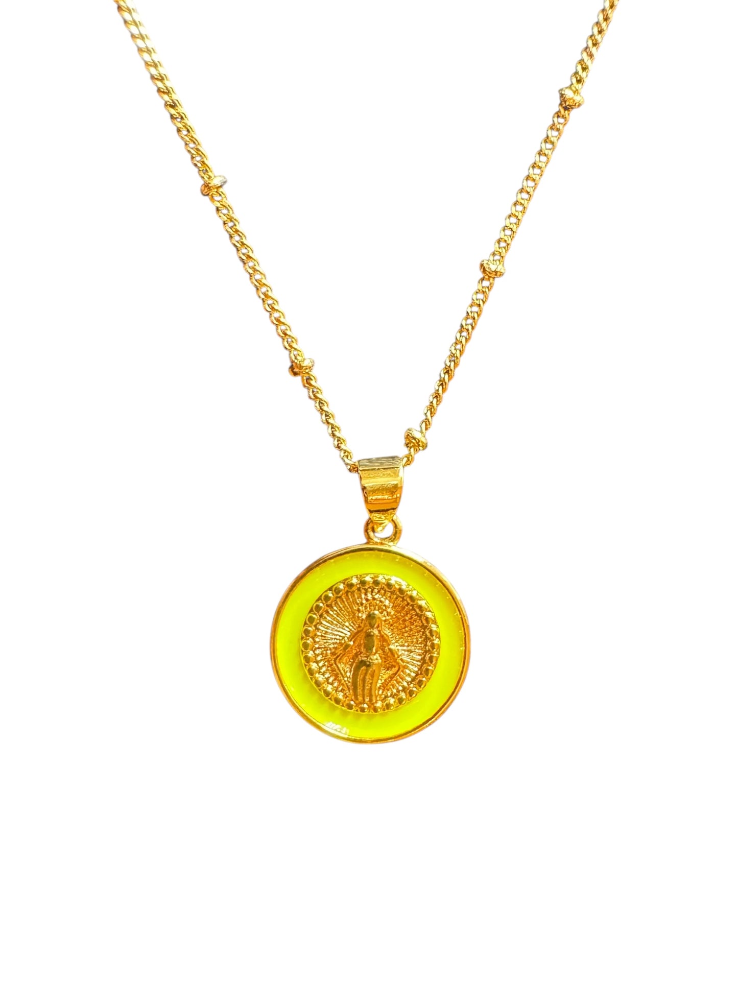 Apollo Yellow Necklace