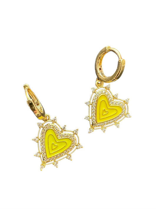Lerac Earrings (Yellow)